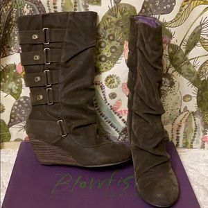 Blowfish Wedge Boots